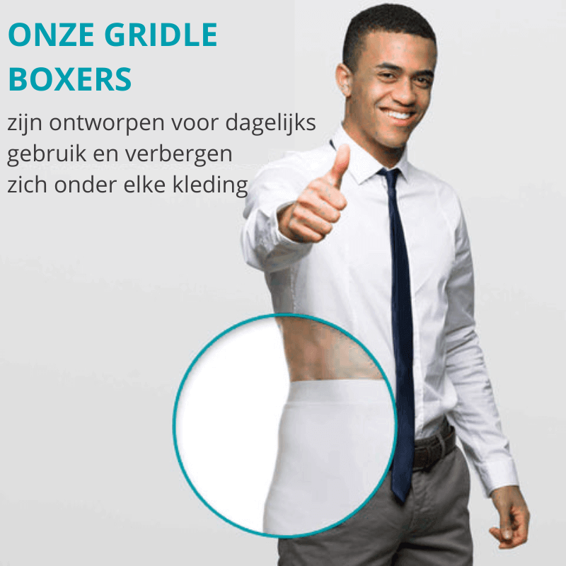 Heren Shaping Compressieboxershort | 1+1 GRATIS