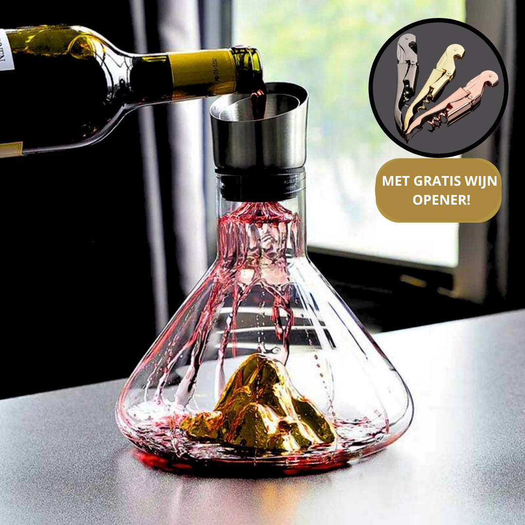Sienna™ | Wijn Filter Karaf (Met GRATIS wijn opener T.W.V €6,95)